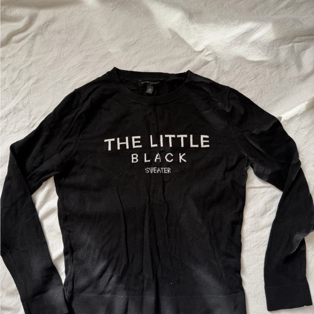 Banana Republic Classic Black Sweater